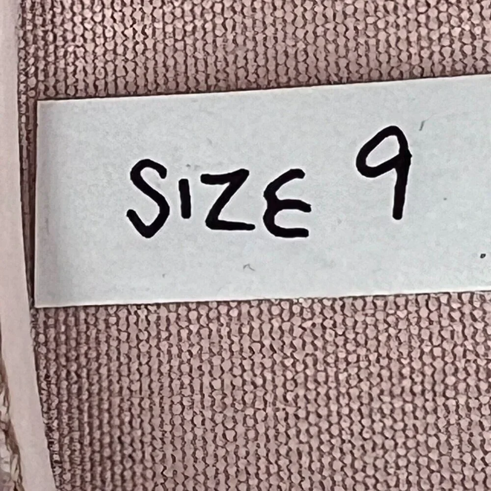 Sonoma Womens Pink Round Toe Foam Footbed Slip-On Ankle Size 9 Chelsea Boots